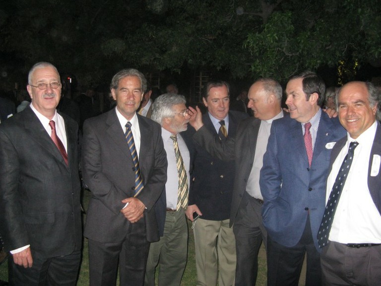 A. Ulloa, R. Yrarrázabal, T. Dionizis, J. Serrano, N.N., E. Escobar, J. Pinto - big