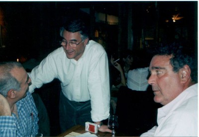 Teo Tefarikis, Edgar Bogolasky y Juan Carlos Grunwald