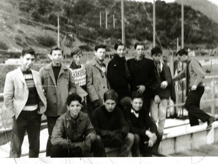 J.C. Bogolasky, E. Krell, C. Cunliffe, Z. Korn, I. Orhanovic, C. Cood, M. Burr, P. Fried, P. Vermehren y M. Aviñó, central hidroeléctrica 1964 - big