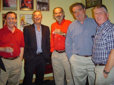 Juanito Serrano, Enrique Winter, Juan Carlos Gonzalez, Juan Carlos Grunwald y Charlie Cunliffe