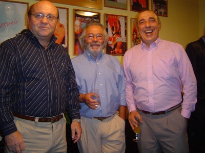 Alfredo Rossi, Tato Dionizis y Teo Tefarikis