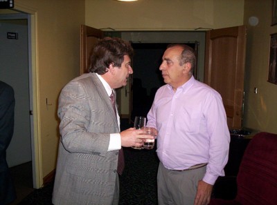 Sergio Zacharías y Teo Tefarikis