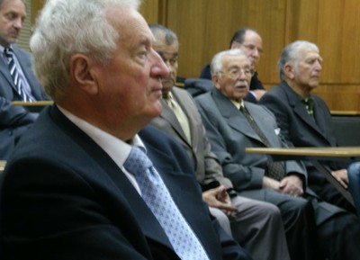 Prof. Castagnoli, Prof. Quintero, Marcos Zylberberg, Sr. Buguñá