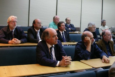 Klaus Ohmenzetter, Cristián Skewes, Javier Pinto, Ricardo Borzutzky, Guillermo Aguirre, Prof. Garbarino, José Fliman, Tato Dionizis, Prof. Aleman, Eduardo Gatti