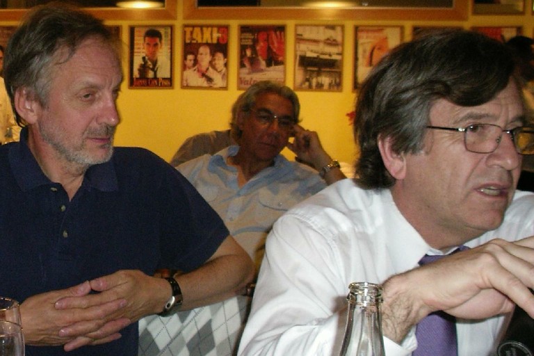 Jorge Skarmeta, Ernesto Aracena y Sergio Zacharías - big