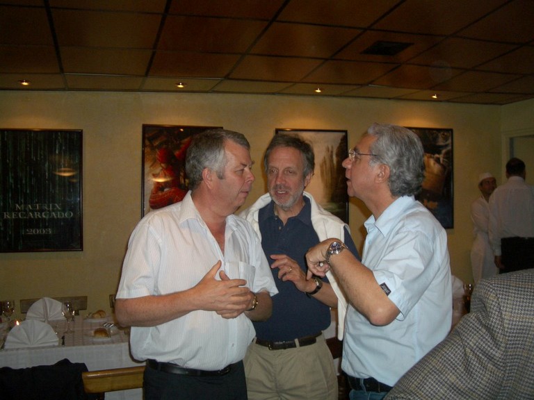 Enrique Winter, Jorge Skarmeta y Ernesto Aracena - big