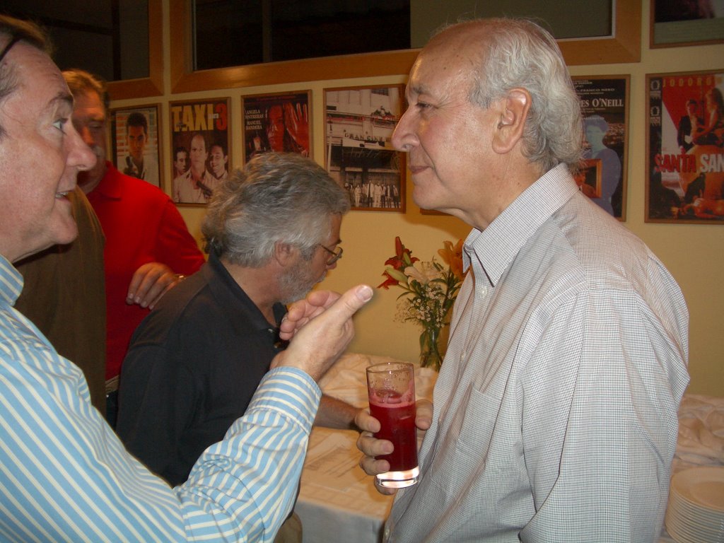 Juanito Serrano, Tato Dionizis y Mario Miranda