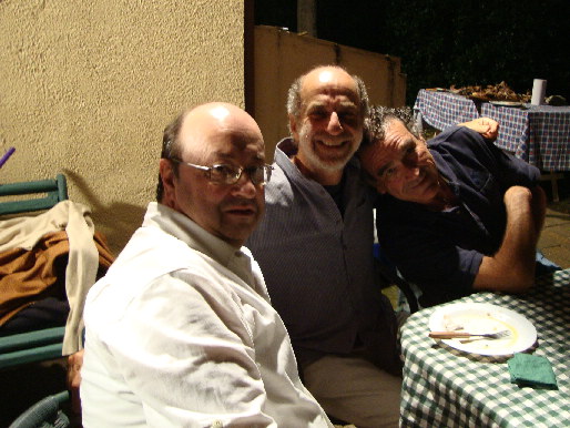 Cristián Skewes, José Fliman y Juan Carlos Grunwald