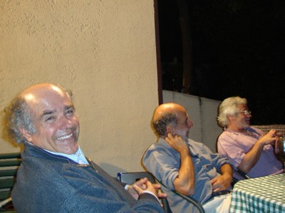Javier Pinto, José Fliman y Tato Dionizis