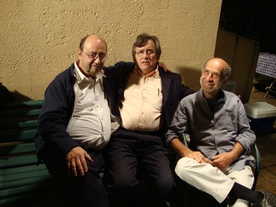 Cristián Skewes, Sergio Zacharías y José Fliman