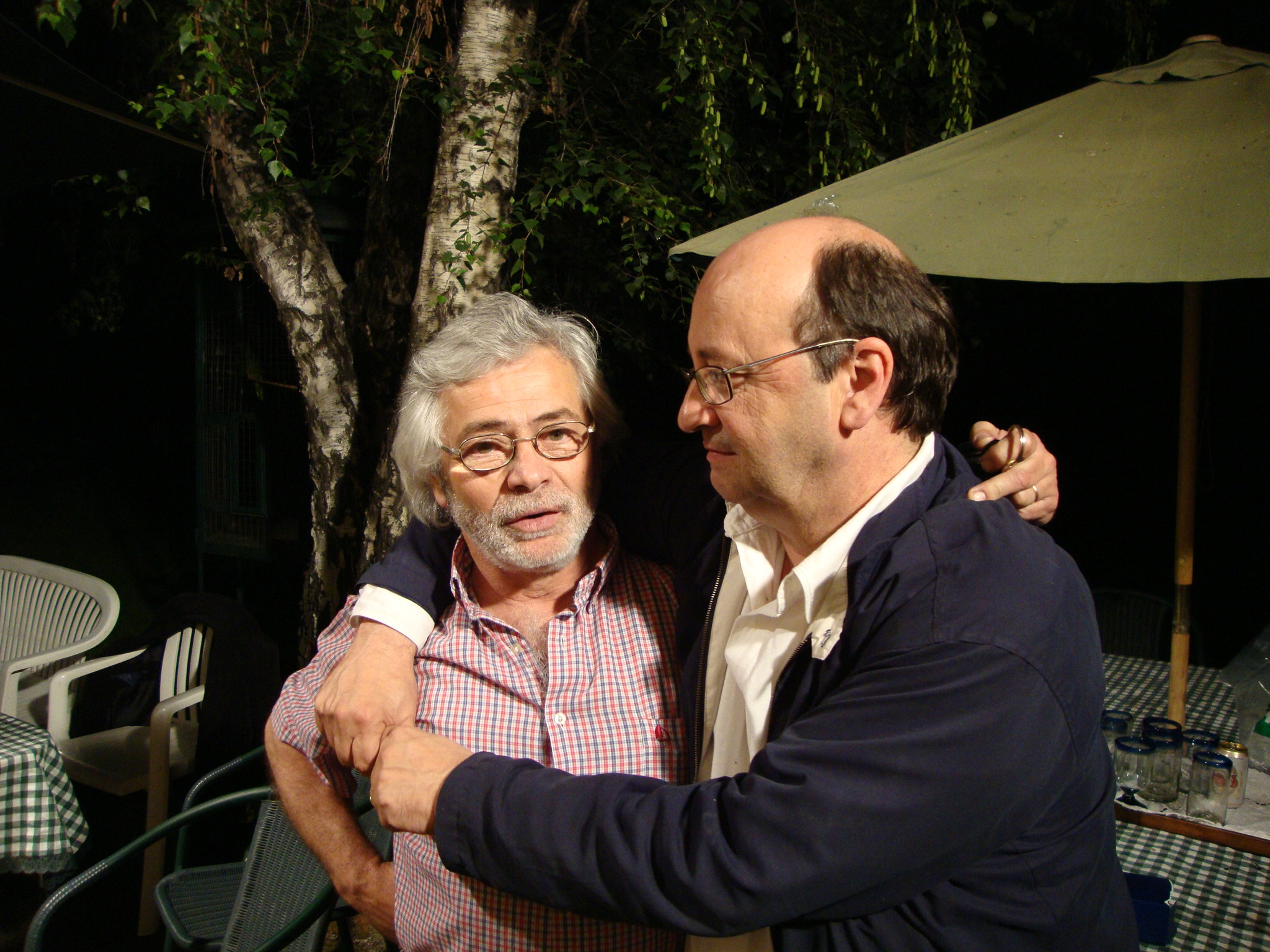 Tato Dionizis y Cristián Skewes