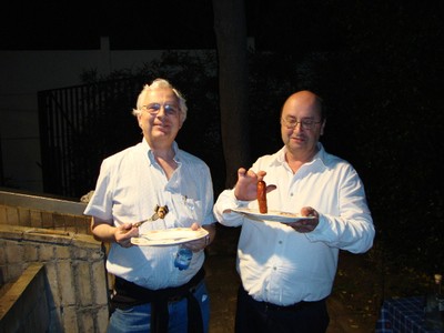 Edgardo Krell y Cristián Skewes