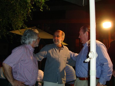 Tato Dionizis, José Fliman y Juanito Serrano