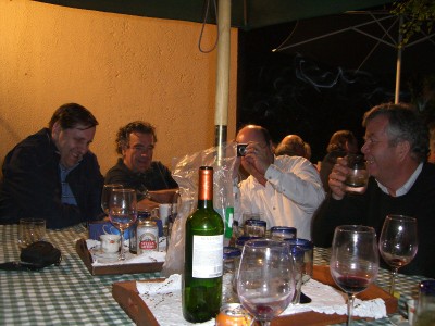 Nicolás Simunovic, Juan Carlos Grunwald, Cristián Skewes y Enrique Winter