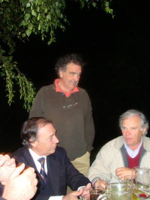 Christian Cood, Juan Carlos Grunwald y Max Burr
