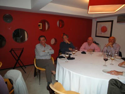 Juan Carlos Grunwald, Jorge Skarmeta, Alfredo Rossi, Mario Miranda