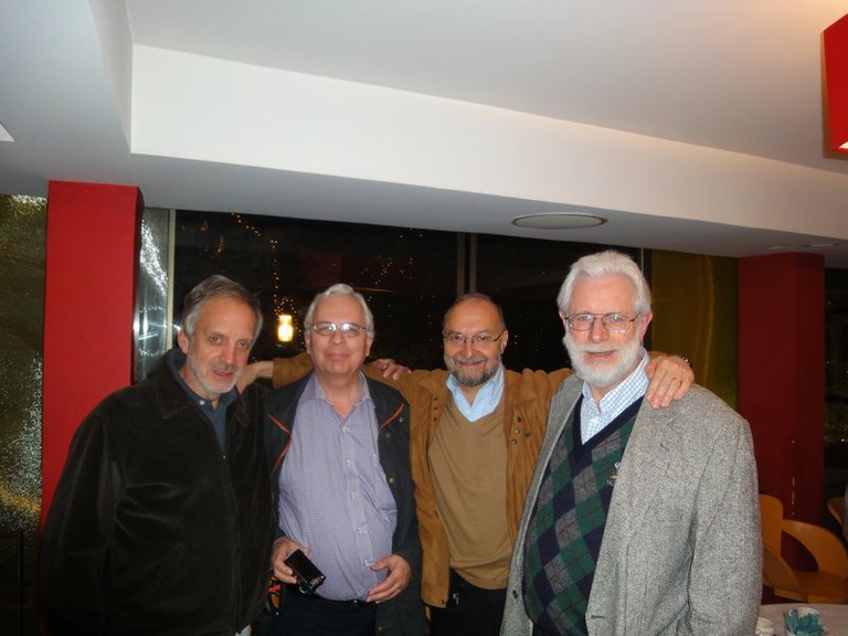 Jorge Skarmeta, Edgardo Krell, Mendel Kanonitsch, Klaus Ohmenzetter - big