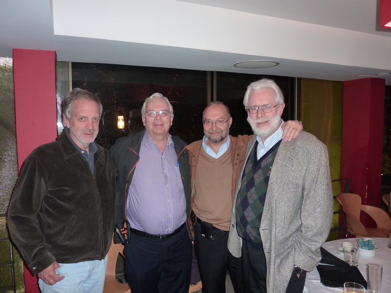 Jorge Skarmeta, Edgardo Krell, Mendel Kanonitsch, Klaus Ohmenzetter