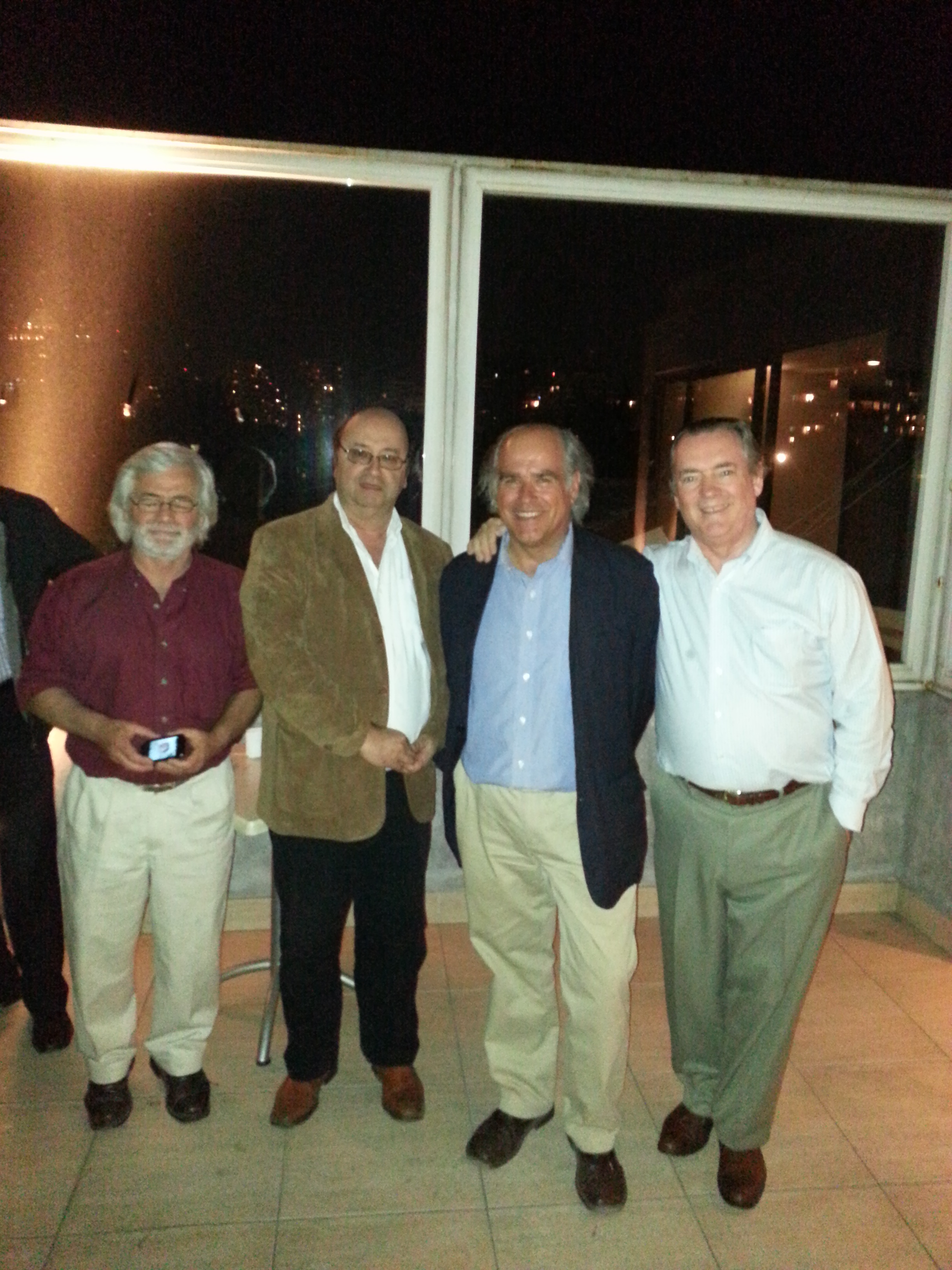 Tato Dionizis, Cristián Skewes, Javier Pinto, Juan Serrano