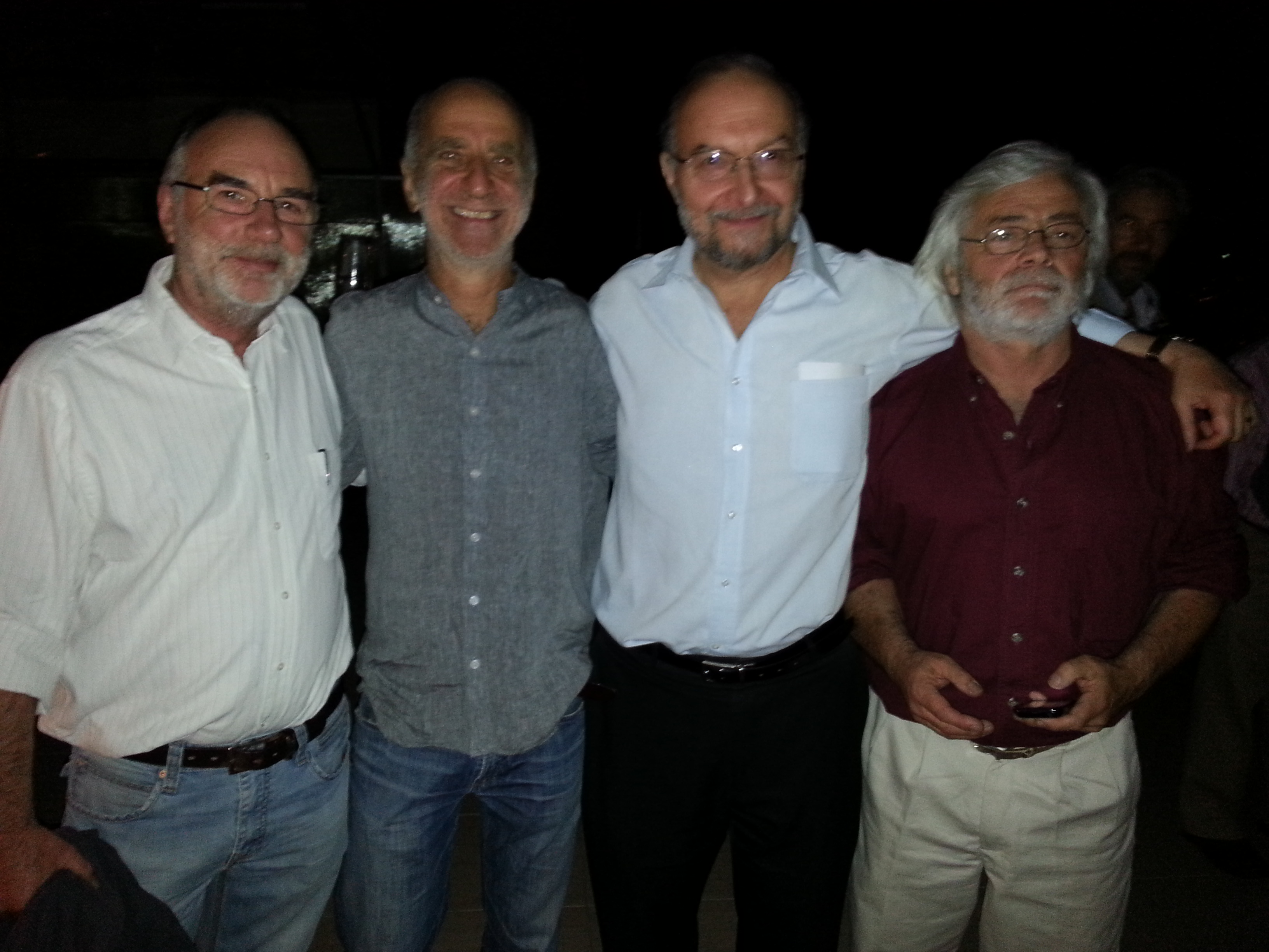 Eduardo Gatti, Pepe Fliman, Mendel Kanonitsch, Tato Dionizis