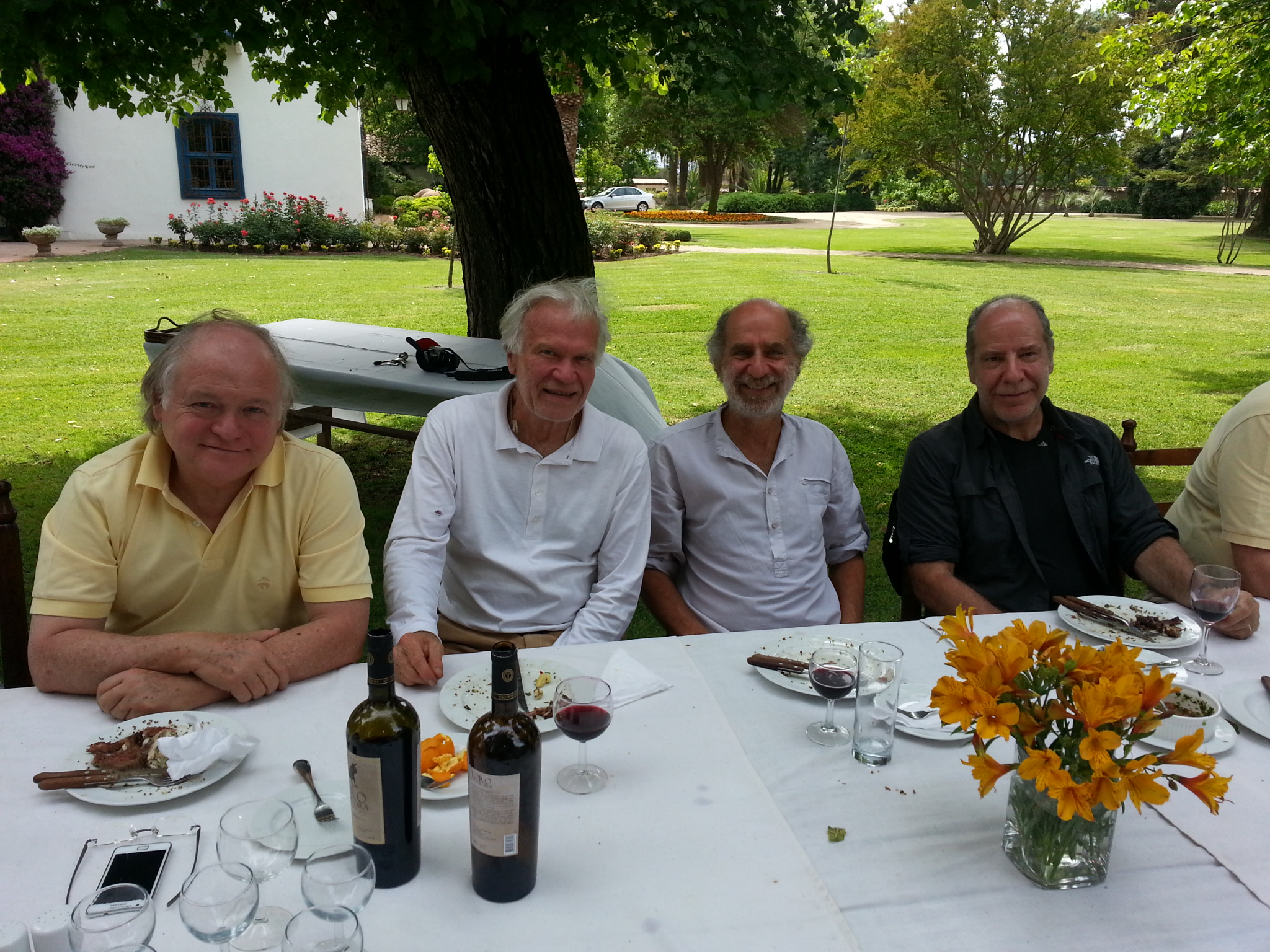 Ricardo Borzutzky, Edmund Grasty, José Fliman, Marcos Zylberberg