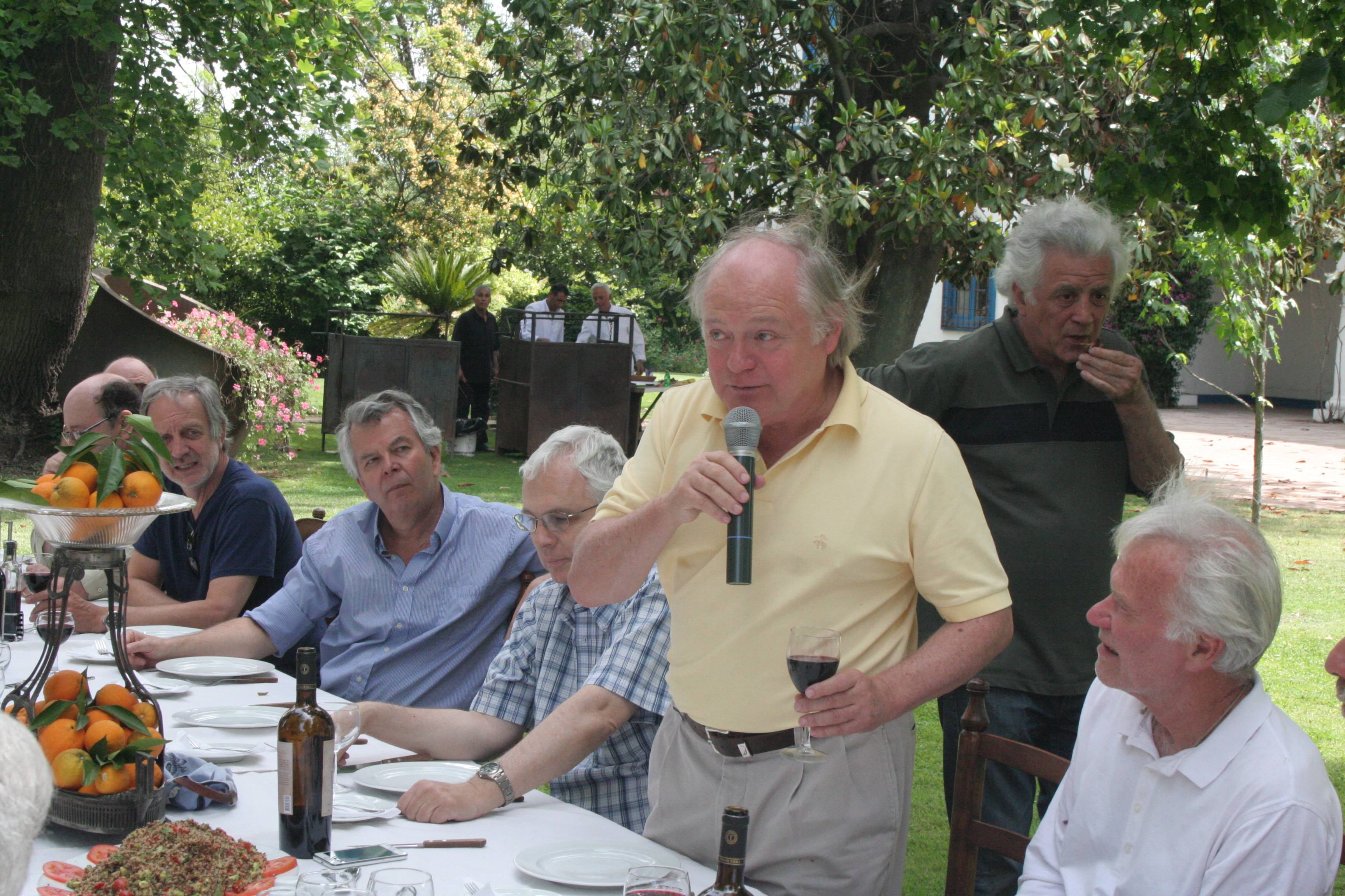 Jorge Skarmeta, Enrique Winter, Edgardo Krell, Ricardo Borzutzky, Andrés Gana, Edmund Grasty