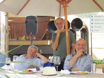 Giorgo Dionizis, José Fliman y Mendel Kanonitsch - small