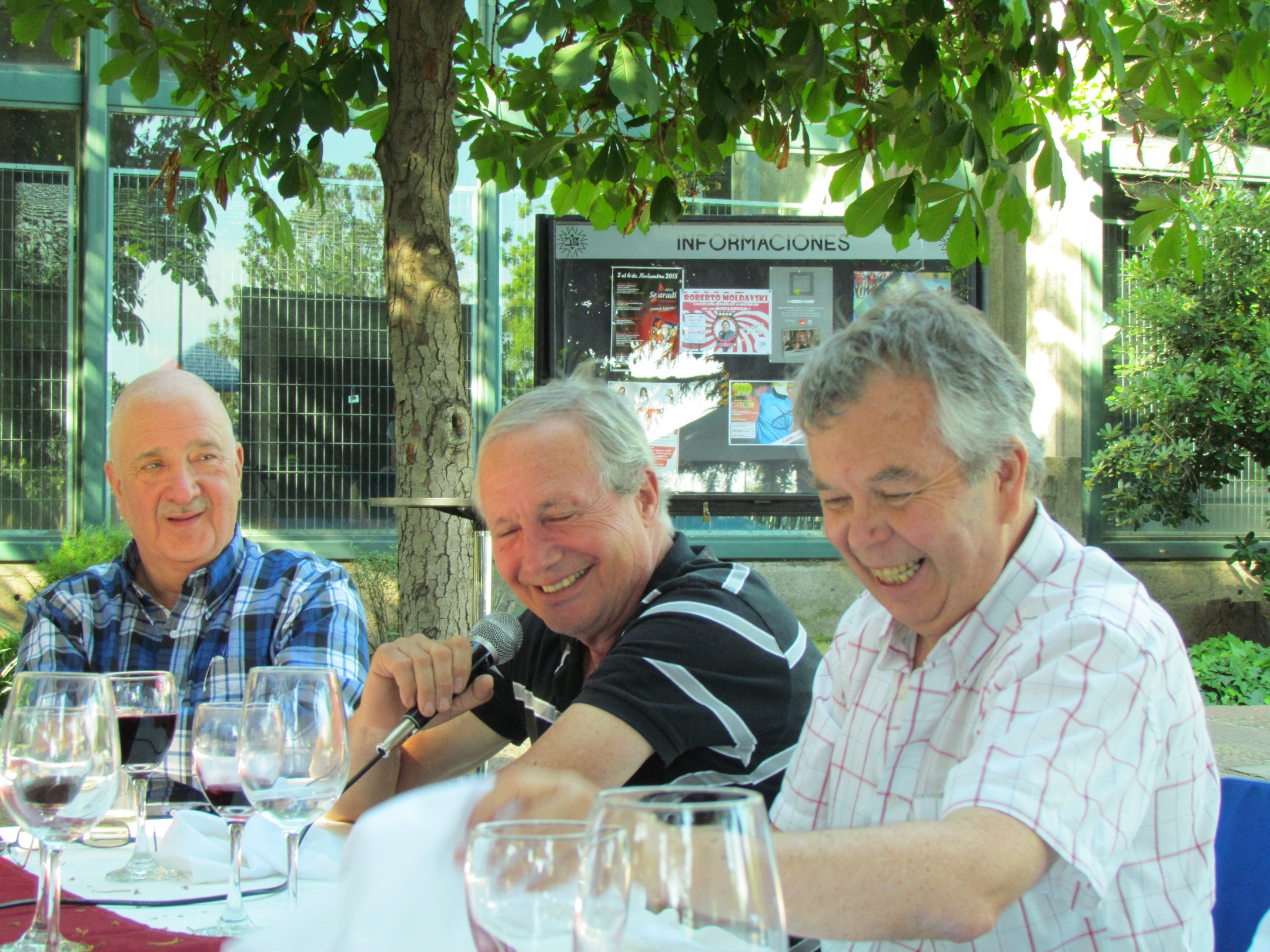 Alvaro Ulloa, Marcos Aviñó y Enrique Winter