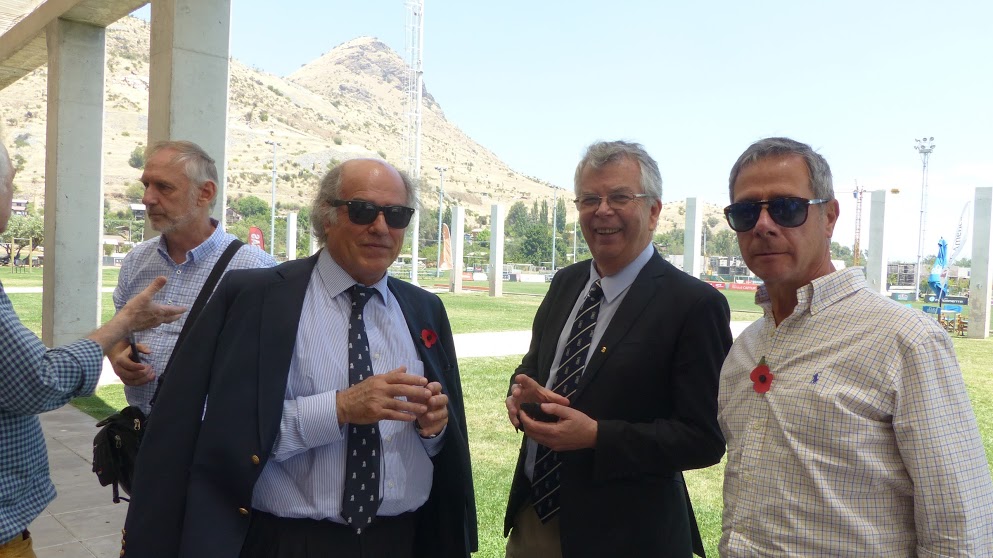 Jorge Sommerhoff, Javier Pinto, Enrique Winter, Guillermo Aguirre